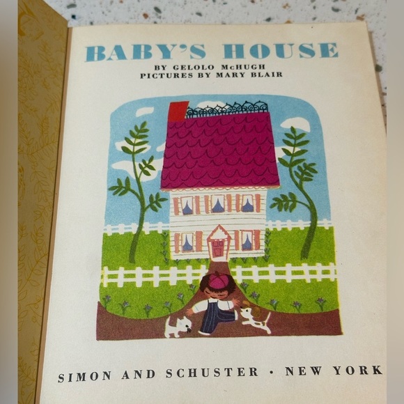 Vintage Lot Four (4) A Little Golden Books Children’s Mother Goose, Baby’s House - Picture 11 of 15